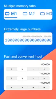 large numbers iphone screenshot 1