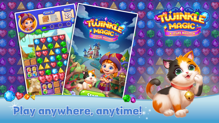 Twinkle Magic  Jewel Match3