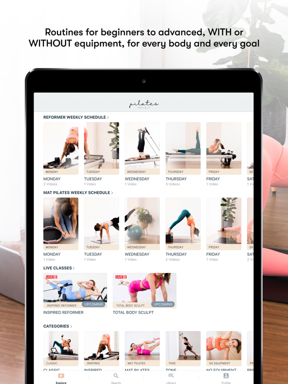 Screenshot #5 pour Pilates Project