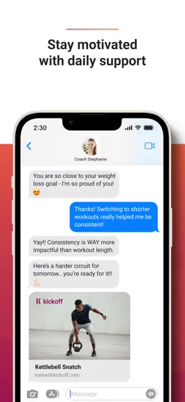 Game screenshot Kickoff Personal Training hack
