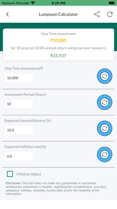 RVirat Wealth Screenshot