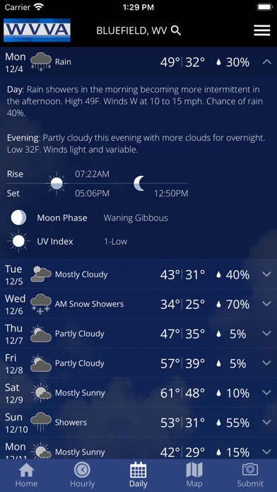 WVVA Weather Screenshot