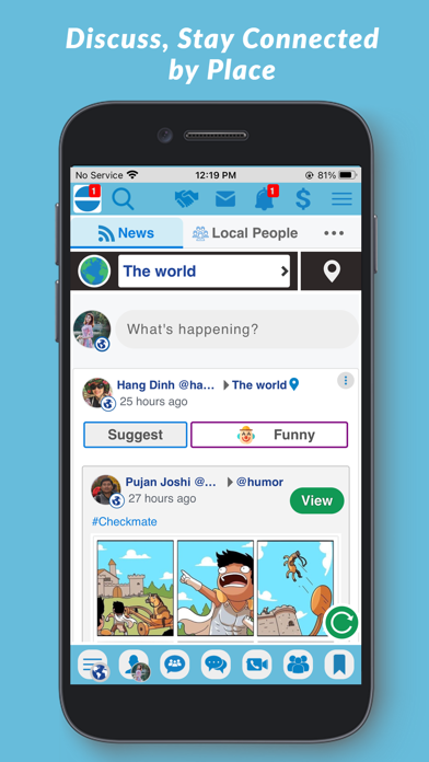 ExtentWorld: Social & Dating Screenshot