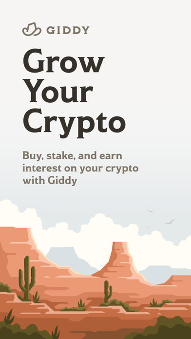 Giddy: Secure Crypto Wallet Screenshot