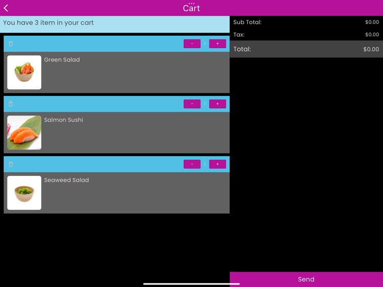 Snappy Order From Table screenshot-4
