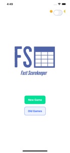 Fast ScoreKeeper screenshot #6 for iPhone