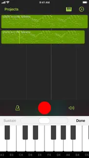 nocturne midi recorder iphone screenshot 2