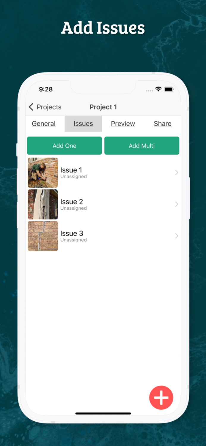 Site Audit - Punch Snag Lists