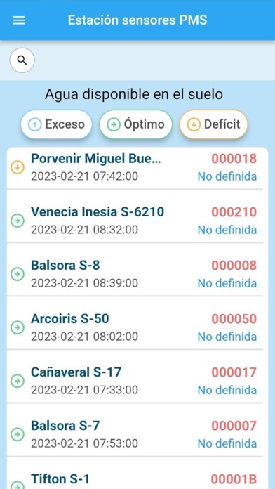 Potencial mátrico del suelo Screenshot