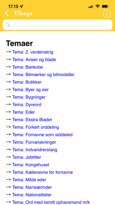 Danish Slang Dictionary Screenshot