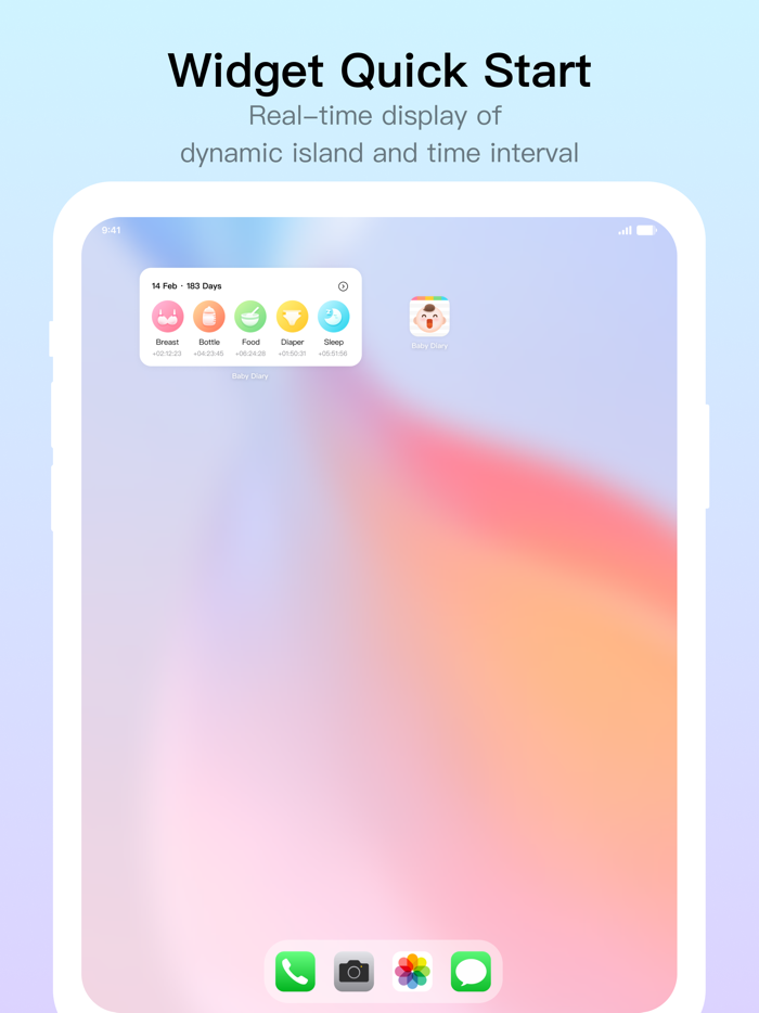 Baby diary - newborn tracker