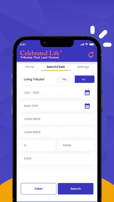 Celebrated Life Screenshot