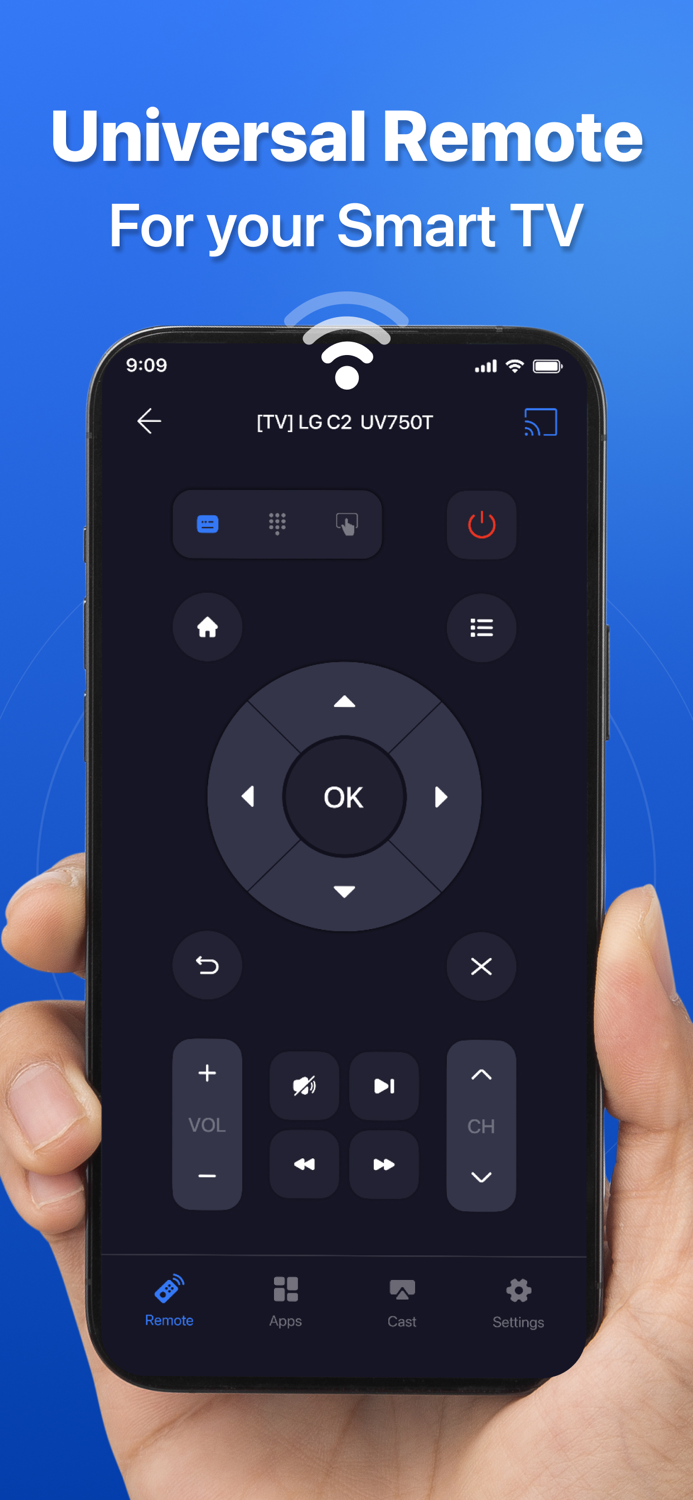 Universal Remote TV Control .