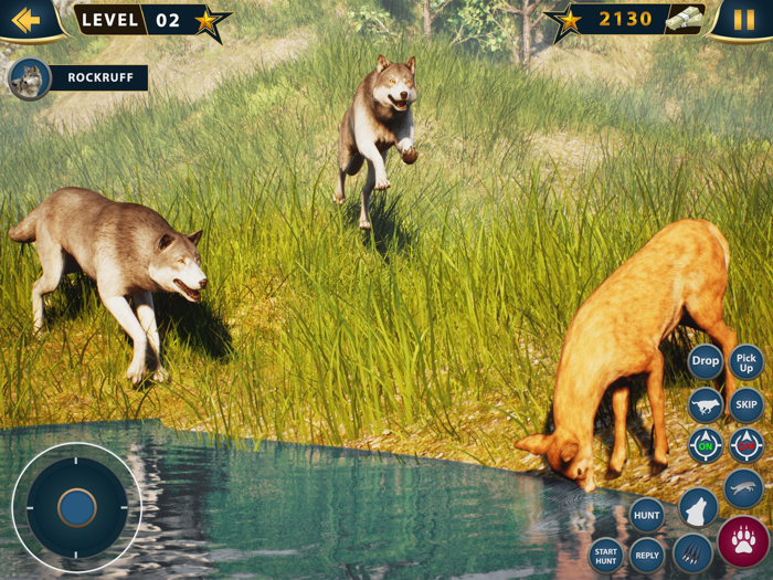 Wolf game the wild kingdom