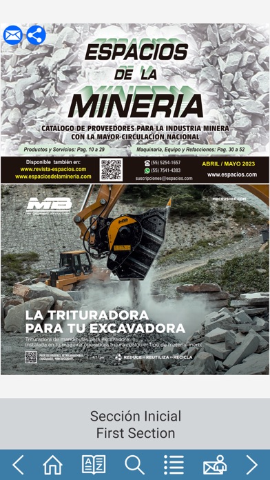 Espacios de la Minería Screenshot