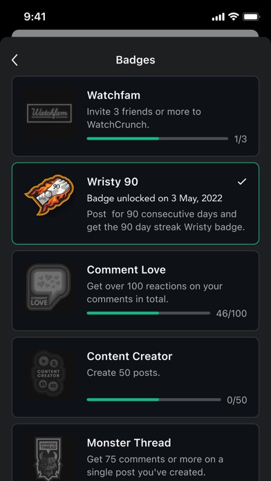 WatchCrunch Official Screenshot