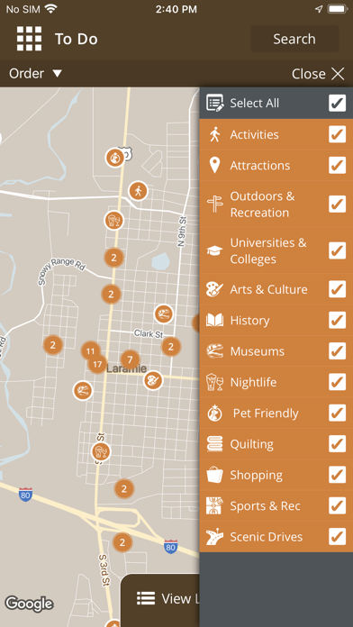 Visit Laramie, Wyoming Screenshot