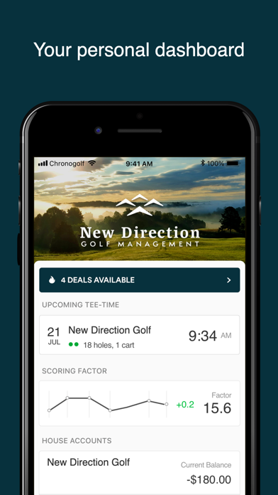 New Direction Golf Management Screenshot