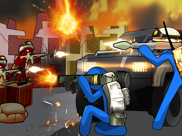 火柴人大武力斗争