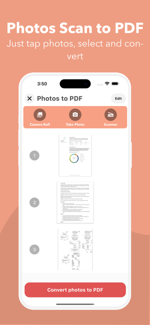 ‎PDF it All Document Converter Screenshot