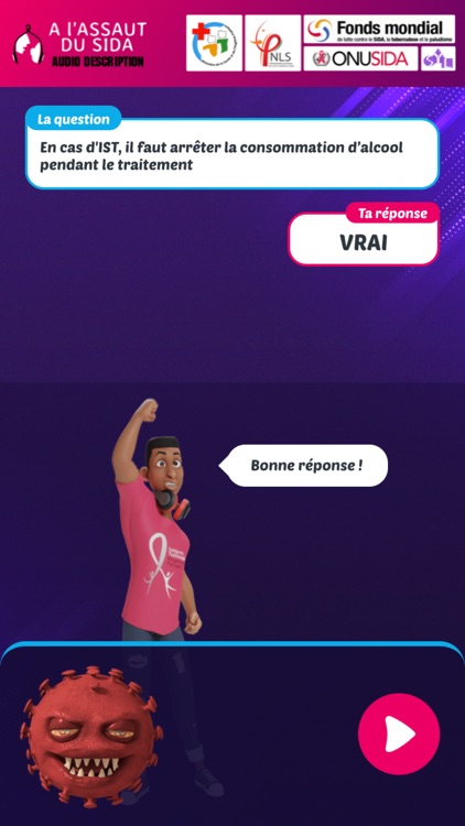 À l'assaut du sida - Audio screenshot-4