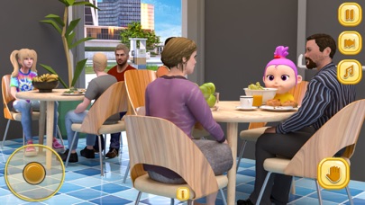 Pregnant Granny Baby Care Game Screenshot