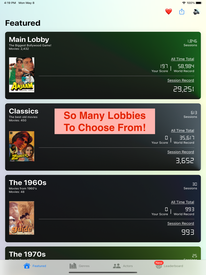 Bollywood iQ - Movie Quiz