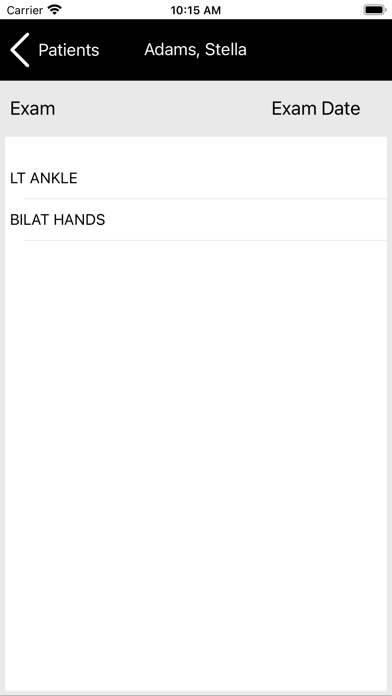 Novarad AlertView Screenshot