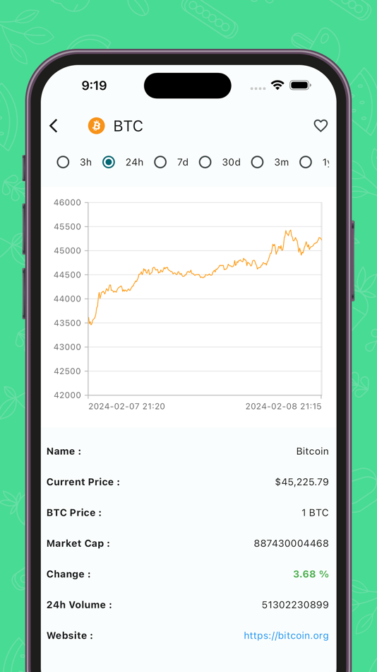#2. CryptoView: Coin BTC ETH price (iOS) By: Sameh Aly