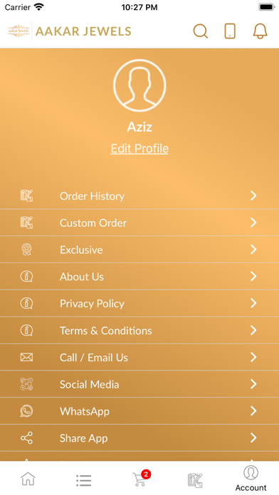 Aakar Jewels Screenshot