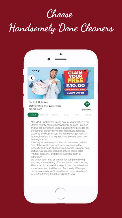 Handsomely Done Cleaners screenshot-3