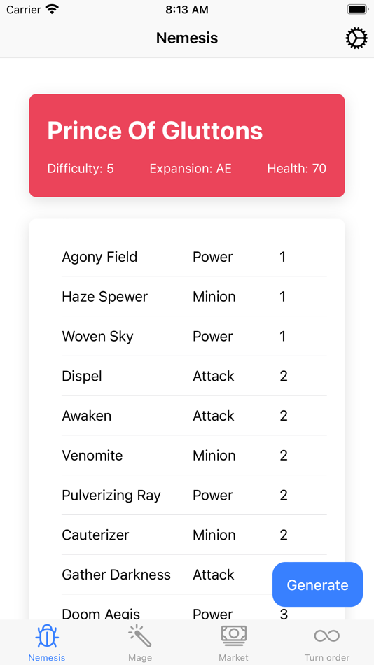 #1. Aeon's End Randomizer (iOS) 由: Marc Gagnon