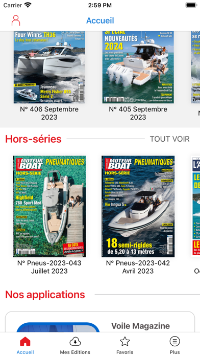 Screenshot #2 pour Moteur Boat Magazine