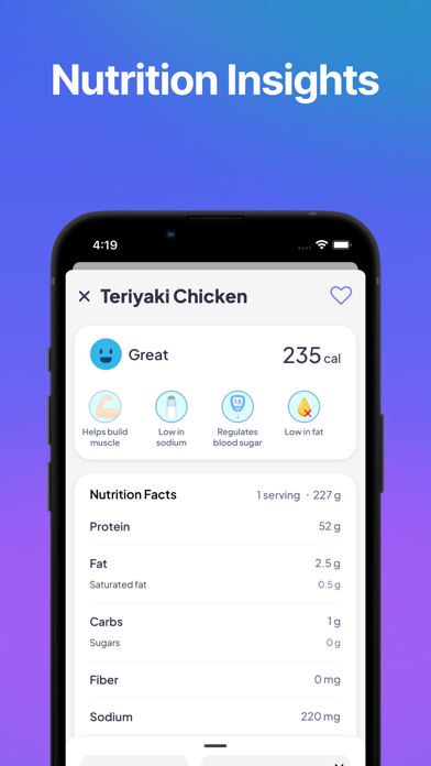 Kalorie: Food Tracker Screenshot