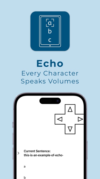 Echo: Auditory Scanning