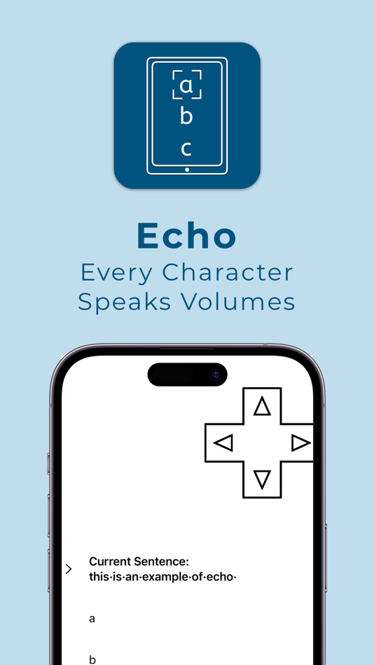 #1. Echo: Auditory Scanning (iOS) 게시자: Ace Centre