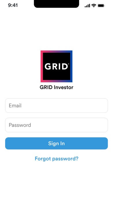 Screenshot #1 pour GRID Investor