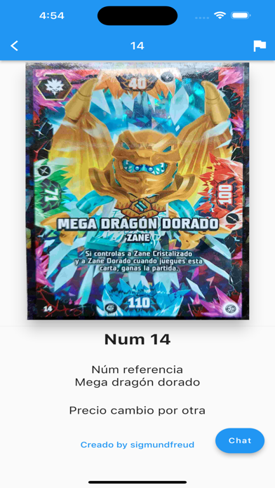 Cambia colecciones y cromos Screenshot