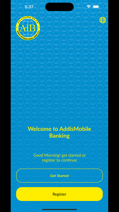 Addis Mobile Banking Screenshot