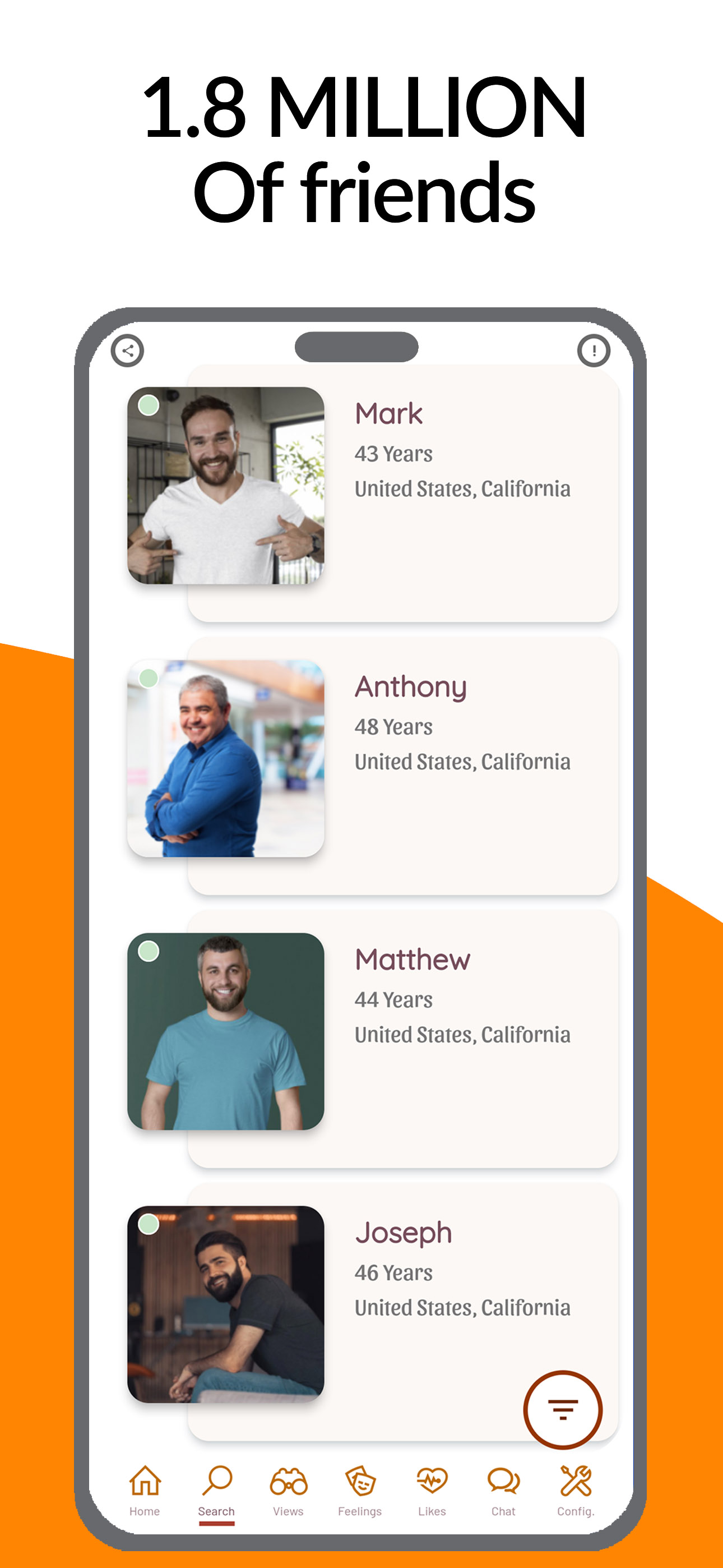 Plus40 - dating and chat. screenshot 4
