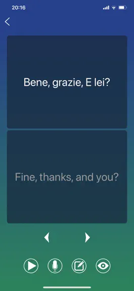 Game screenshot Italian Phrase Book Learn hack