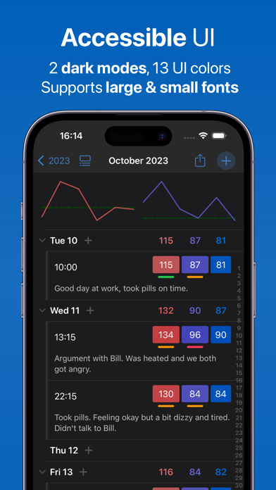 Blood Pressure • BP Tracker Screenshot