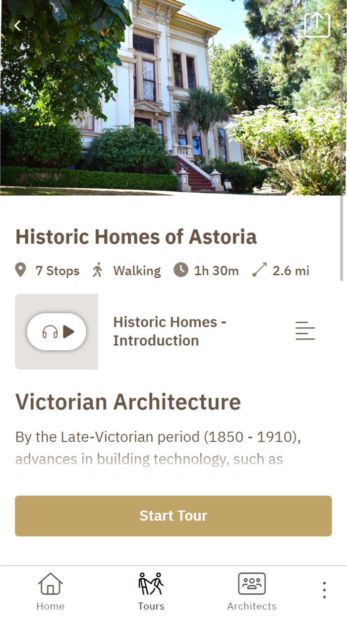 Astoria Architectural History