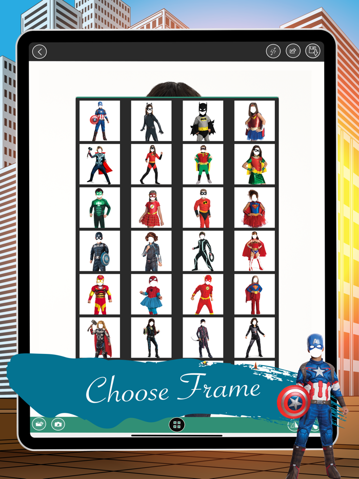 Kids Superhero Costume Montage