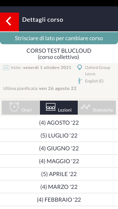 Oxford Group Lecce Screenshot