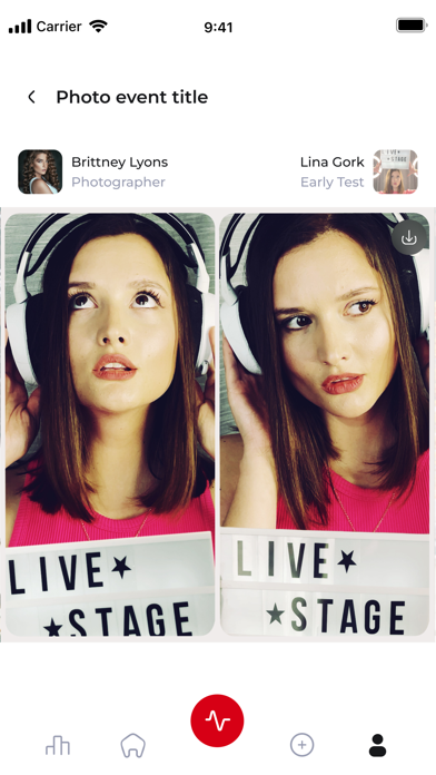 LiveStage iPhone screenshot 7 - Social Networking app