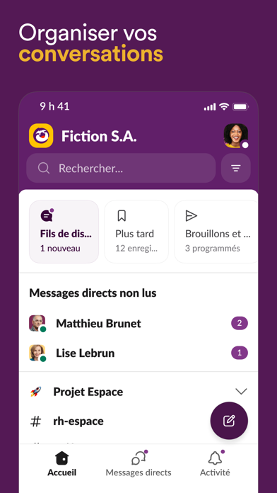 Screenshot #2 pour Slack