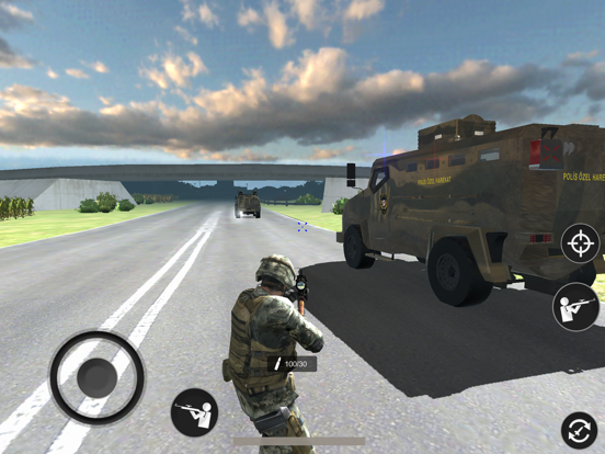 Police Special Forces iPad screenshot