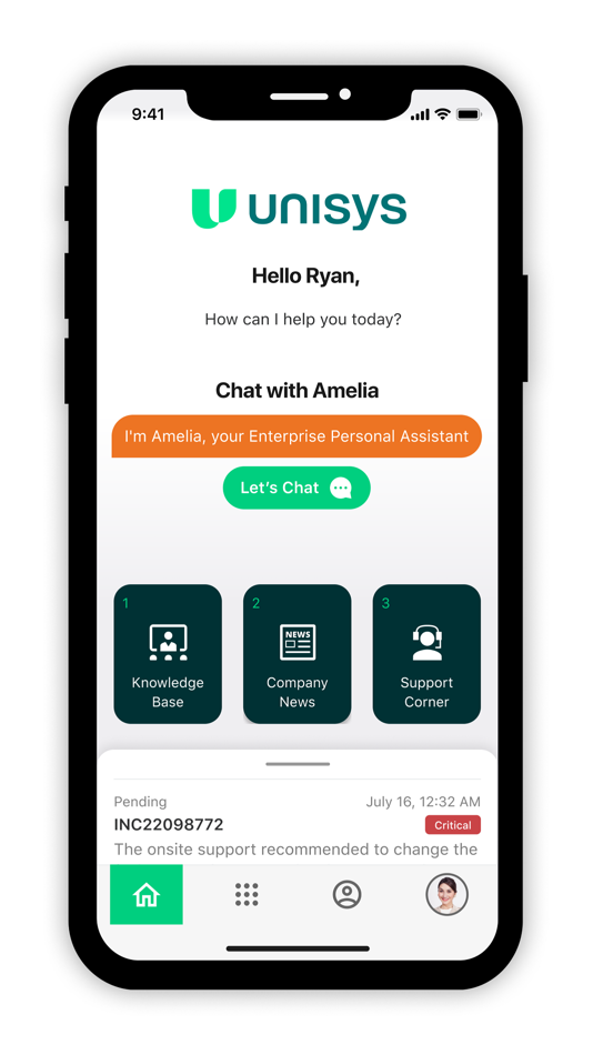 #1. InteliApp by Unisys (iOS) بواسطة: Unisys Corp