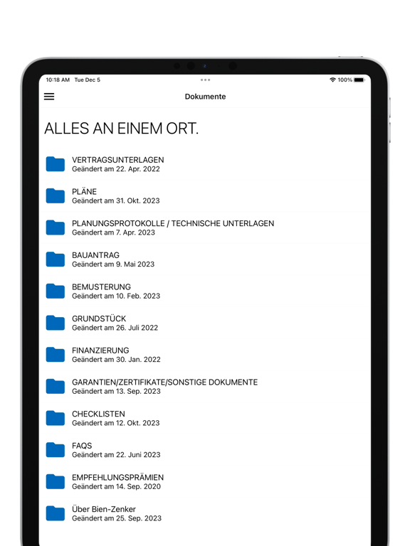 Screenshot #5 pour Bien-Zenker Service Center